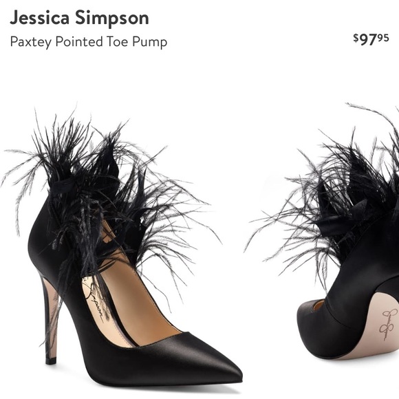 Jessica Simpson Paxtey Feather Pump 